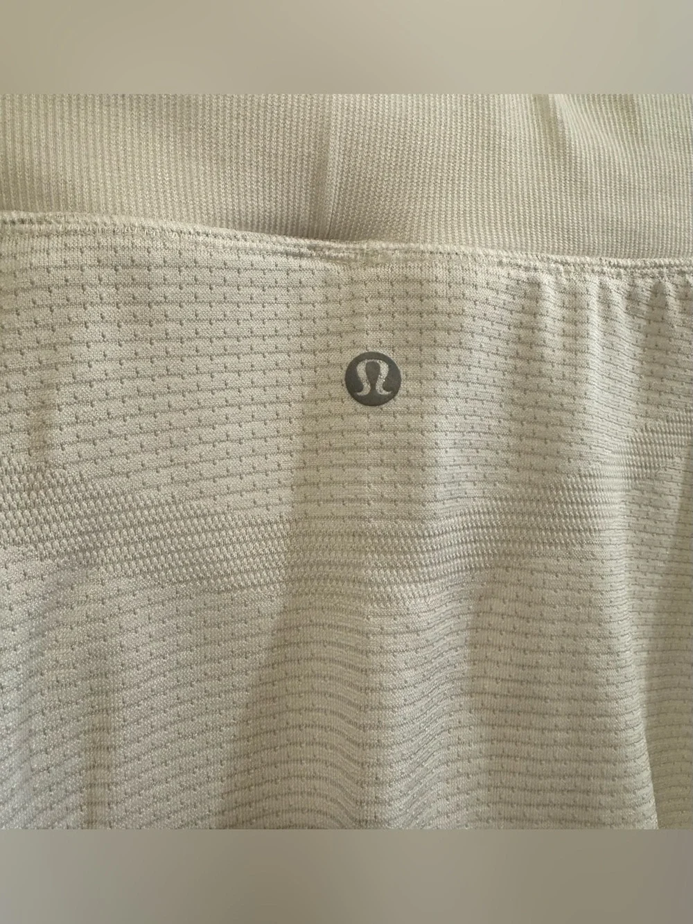 lululemon Athletica White Performance Athletic Skirt/Skirt